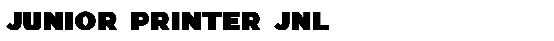Junior Printer JNL